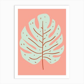 Tropical Leaf 1 Art Print