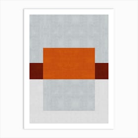 Contemporary modern geometry 7 Art Print