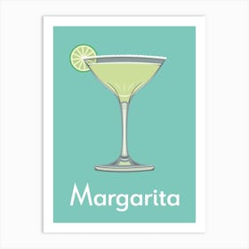 Margarita Mint Art Print