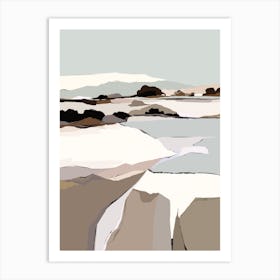 Sand Beach Art Print