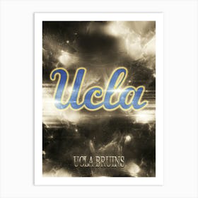 Ucla Bruins Art Print