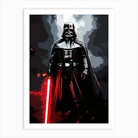 Darth Vader Star Wars movie 6 Art Print