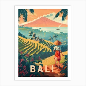 Bali Poster Art Print