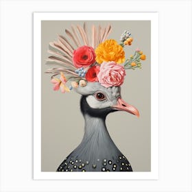 Bird With A Flower Crown Grey Plover 2 Art Print