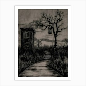 House In The Woods 1 Art Print