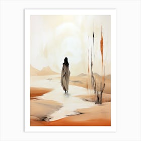 Spirit Of The Dawn, Boho Art Style Art Print