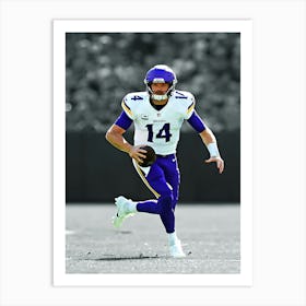 Sam Darnold Minnesota Vikings Art Print