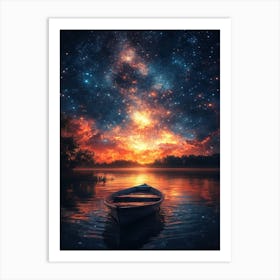 Starry Night 24 Art Print