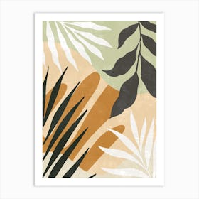 Tropical Leaves 14 Art Print