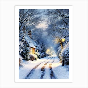 A Mocoup, Cotswold Night Serenity Art Print