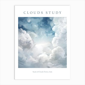 Study Of Clouds Venice, Italy Art Print