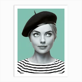 Beret Art Print