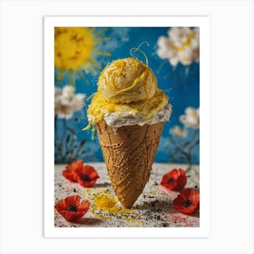 Ice Cream Cone 51 Art Print