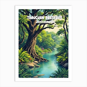 Timucuan ECO Reserve Art Print