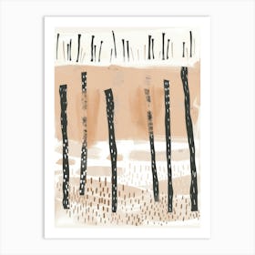 Birch Trees 17 Art Print