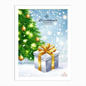 Christmas Gift 6 Art Print