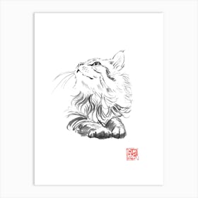 Happy Cat 1 Art Print