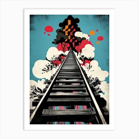 Train Tracks 1 Art Print