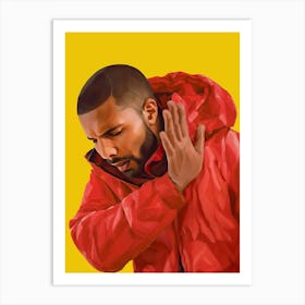 Drake Meme Drakeposting No Art Print