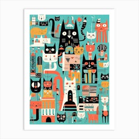 Cat'S Life Art Print