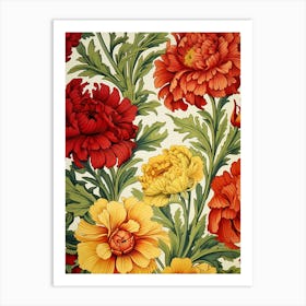 Carnations 1 Art Print