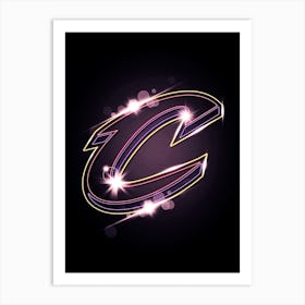 Cleveland Cavaliers 1 Art Print