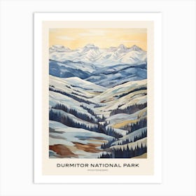 Durmitor National Park Montenegro 2 Poster Art Print