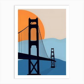 Golden Gate Bridge Art Print