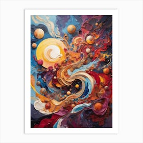 Abstract Painting 44 Art Print