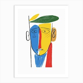 Portrait Of A Man 54 Art Print