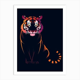 Wild Animal Creative Portrait 99 Art Print