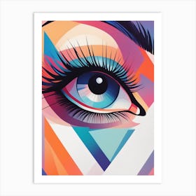 Contextual Iris Art Print