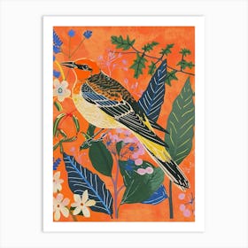 Spring Birds Swallow 2 Art Print