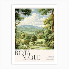 Botanique Fantasy Gardens Of The World 68 Art Print