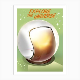 Explore The Universe Space Art Art Print