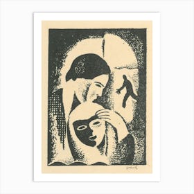 Lovers, Mikuláš Galanda (11) Art Print