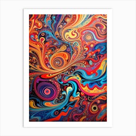 Abstract Painting  Print   Art Print