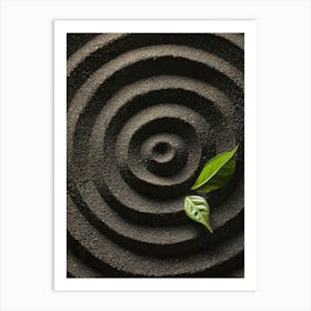 Spiral Sand Sand Art Print