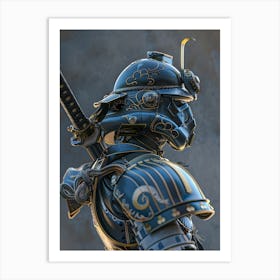 Stormtropper As A Vintagepunk Samurai 05 Art Print