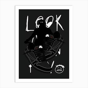 Nike Look At Me Art Print