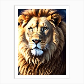 Lion 9 Art Print