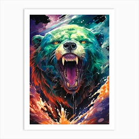 Bear'S Head 1 Art Print