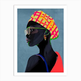 Girl Portrait 4 Art Print