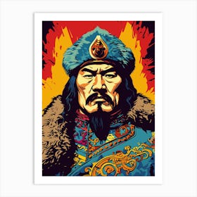 Genghis Khan 3 Art Print