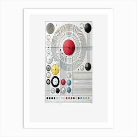 bauhaus exhibition print 1 Art Print