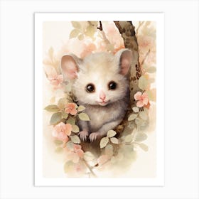 Adorable Chubby Baby Possum 3 Art Print