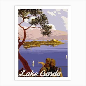 Lake Garda, Italy Art Print