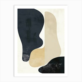 Quiet Flow Minimalist Style Art Print