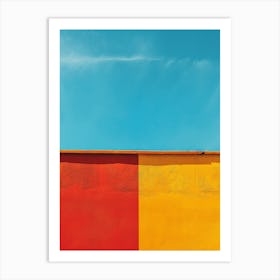 Colorful Wall 3 Art Print