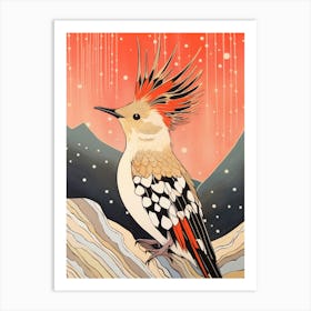 Bird Illustration Hoopoe 3 Art Print